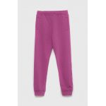 Fila pantaloni de trening pentru copii culoarea violet, neted