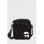 Karl Lagerfeld borseta culoarea negru