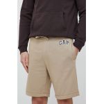 GAP pantaloni scurti barbati, culoarea maro
