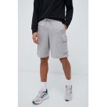 adidas pantaloni scurți bărbați, culoarea gri, melanj HA4340