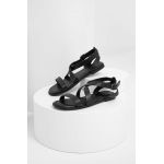 Answear Lab sandale de piele femei, culoarea negru