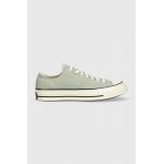 Converse teniși Chuck 70 OX culoarea gri, A02769C A02769C-GREEN