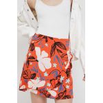 PS Paul Smith fusta culoarea portocaliu, mini, evazati
