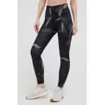 Puma jambiere de yoga Studio culoarea negru, modelator