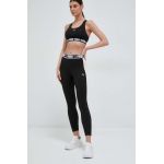 Puma leggins de antrenament Strong Fashion culoarea negru, cu imprimeu