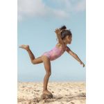 Roxy costum de baie dintr-o bucată pentru copii culoarea roz
