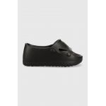 Tommy Jeans papuci FREEDOM FLATF POOL femei, culoarea negru, toc pana, EN0EN02145