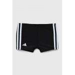 adidas Performance costum de baie copii 3S culoarea negru