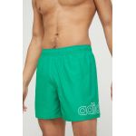 adidas Performance pantaloni scurti de baie culoarea verde