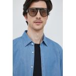 BOSS camasa jeans barbati, cu guler clasic, regular