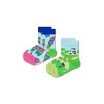 Happy Socks sosete copii Kids Ice Cream 2-pack