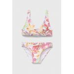 Roxy costum de baie pentru copii din două piese culoarea alb
