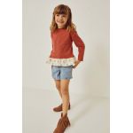 zippy longsleeve copii culoarea rosu