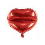 Balon folie buze 45 cm rosu Engros Engros