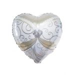 Balon folie inima 45 cm mireasa Engros Engros