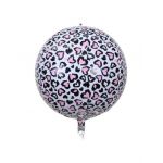 Balon folie ORBZ 50 cm Leopard Roz Engros Engros