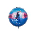 Balon folie rotund 45 cm Ana si Elsa Frozen Engros Engros