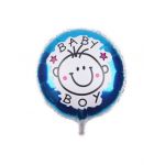 Balon folie rotund 45 cm Baby Boy Engros Engros