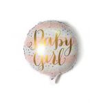 Balon folie rotund 45 cm Baby Girl Engros Engros