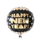 Balon folie rotunda 45 cm Happy New Year Engros Engros