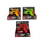 Pistol de jucarie Eagle Agent, soft bullets, 22×20cm, +6ani, en-gros