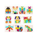 Puzzle cu numere si piese colorate Engros
