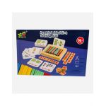Set Educativ pentru copii, Matematica, 180piese, din lemn, plastic si carton, 24×16cm, multicolor, +3ani, en-gros