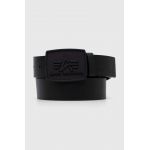 Alpha Industries curea culoarea negru 186905.03-Black