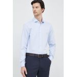 BOSS camasa din bumbac barbati, cu guler italian, slim