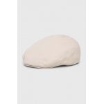 Kangol bască din bumbac culoarea bej, bumbac K4274HT.KH262-KH262