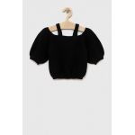 Sisley pulover copii culoarea negru