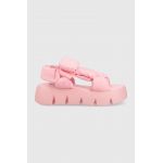 Steve Madden sandale Bonkers femei, culoarea roz, cu platforma, SM11002465