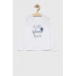 Birba&Trybeyond longsleeve din bumbac pentru copii culoarea alb