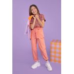 Coccodrillo pantaloni de bumbac pentru copii modelator