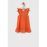 Birba&Trybeyond rochie bebe culoarea portocaliu, mini, drept