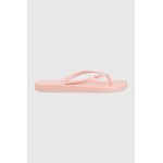Ipanema slapi ANAT COLORS femei, culoarea roz, cu toc plat