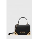 Love Moschino poseta culoarea negru