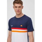Ellesse tricou din bumbac Venire barbati, culoarea albastru marin, modelator, SHR08507