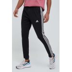 adidas pantaloni de antrenament Essentials culoarea negru, cu imprimeu  IC0044
