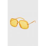 Jeepers Peepers ochelari de soare culoarea galben