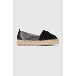 Answear Lab espadrile culoarea negru