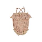 Konges Sløjd body bebe culoarea violet