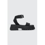Charles Footwear sandale de piele Jinny femei, culoarea negru, cu platforma, Jinny.Sandal