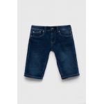 Pepe Jeans pantaloni scurti din denim pentru copii PJL BJ Denim talie reglabila