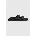 Tommy Jeans papuci FANCY SANDAL femei, culoarea negru, EN0EN02136