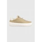 Tommy Jeans sneakers NEW CUPSOLE CNVAS LC culoarea bej, EN0EN02171
