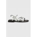 Vagabond Shoemakers sandale de piele Izzy femei, culoarea argintiu, 5513.183.79