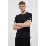 Champion tricou din bumbac culoarea negru, neted