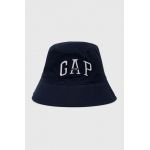 GAP palarie din bumbac culoarea albastru marin, bumbac