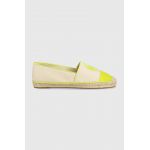MICHAEL Michael Kors espadrile Kendrick culoarea verde, 40S3KNFP1D